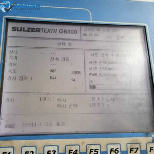 SMIT SULZER G6300,8~COLORS IN 290CM WITH STAUBLI DOBBY 2622.