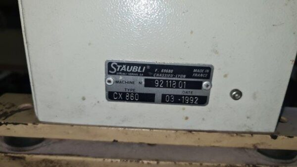 DORNIER HTV 8/J,8~COLORS IN 320CM WITH STAUBLI ELECTRONIC JACQUARD. - Image 28