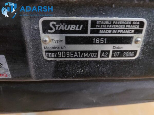 TSUDAKOMA ZAX 9100,2~COLORS IN 280CM WITH STAUBLI 1651-E23N POSITIVE CAM SHEDDING. - Image 2