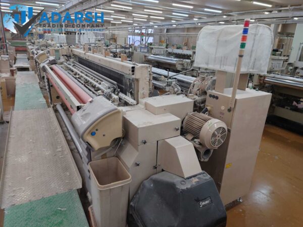 TSUDAKOMA ZAX 9100,2~COLORS IN 280CM WITH STAUBLI 1651-E23N POSITIVE CAM SHEDDING. - Image 3
