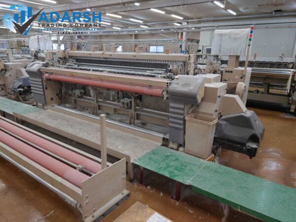 TSUDAKOMA ZAX 9100,2~COLORS IN 280CM WITH STAUBLI 1651-E23N POSITIVE CAM SHEDDING. - Image 4