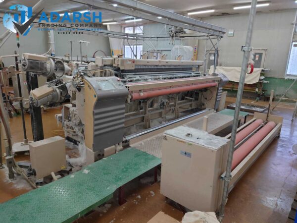 TSUDAKOMA ZAX 9100,2~COLORS IN 280CM WITH STAUBLI 1651-E23N POSITIVE CAM SHEDDING. - Image 5
