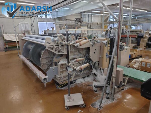 TSUDAKOMA ZAX 9100,2~COLORS IN 280CM WITH STAUBLI 1651-E23N POSITIVE CAM SHEDDING. - Image 8