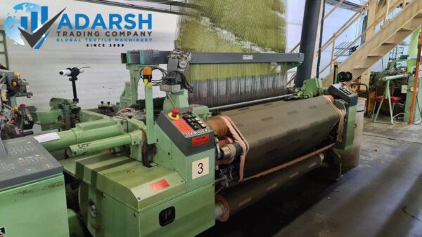 DORNIER PTS 8/J,8~COLORS IN 190CM WITH STAUBLI ELECTRONIC SINGLE & DOUBLE JACQUARD DX80. - Image 9