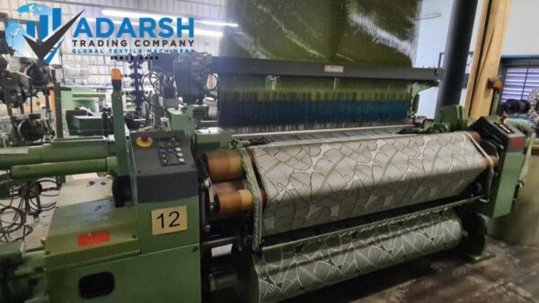 DORNIER PTS 8/J,8~COLORS IN 190CM WITH STAUBLI ELECTRONIC SINGLE & DOUBLE JACQUARD DX80. - Image 25