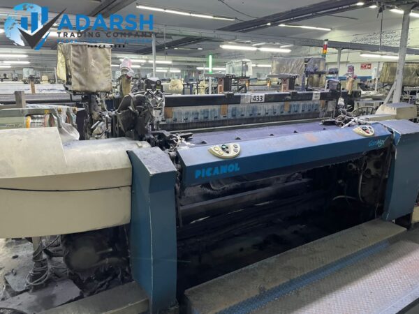 PICANOL GAMMAX 525,2~COLORS IN 190CM WITH STAUBLI CAM 1661. - Image 6