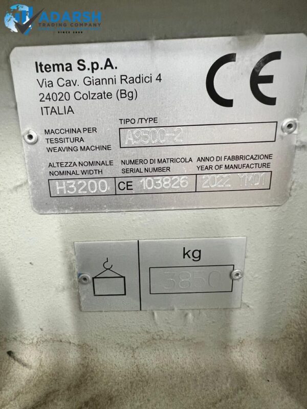 ITEMA A9500,2~COLORS IN 280CM,320CM & 360CM WITH CAM MOTION. - Image 12