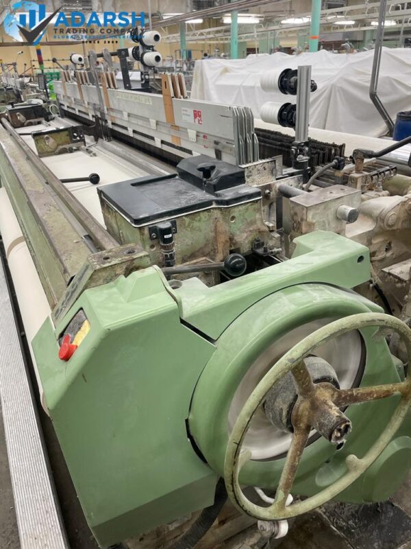 SULZER P7100 ,1~COLOR IN 280 CM WITH CAM BOX AND SIDE TUCKER. - Image 9