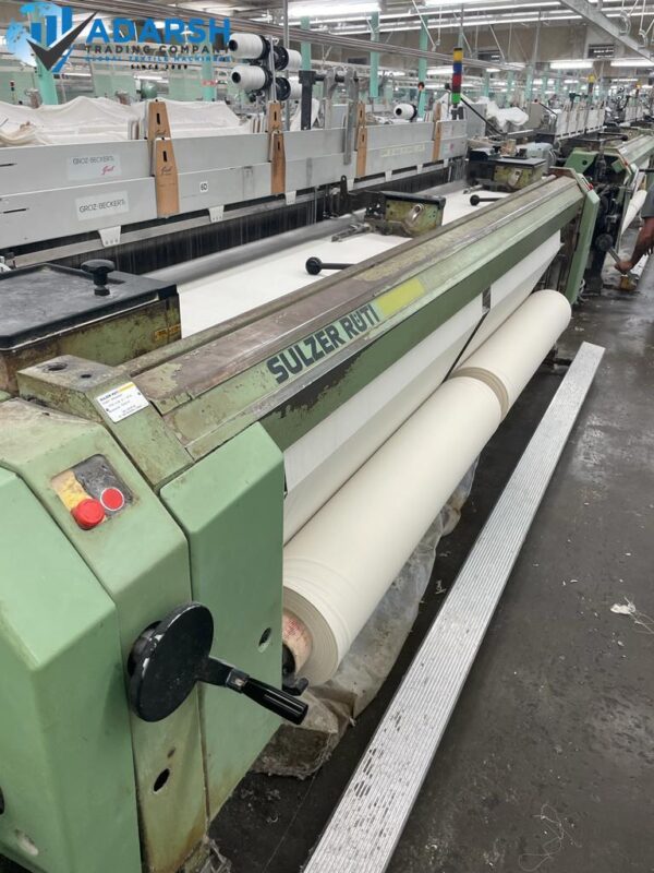 SULZER P7100 ,1~COLOR IN 280 CM WITH CAM BOX AND SIDE TUCKER. - Image 12
