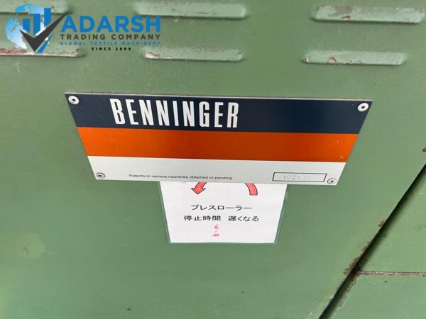 BENNINGER WARPING MACHINE FOR SPUN IN 180CM - Image 4