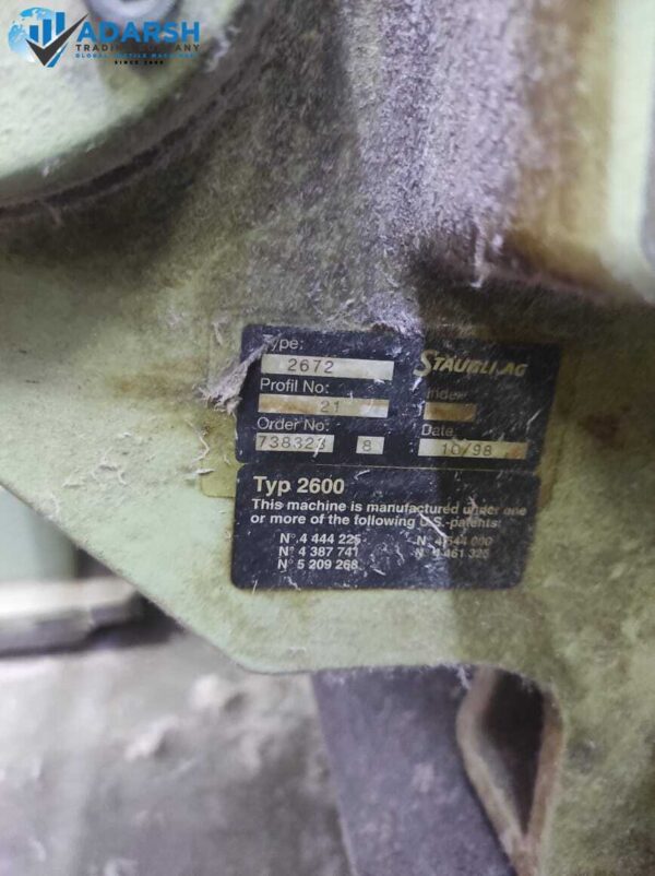 SULZER G6200 ,8 & 4~COLORS IN 190CM WITH STAUBLI AG DOBBY. - Image 6