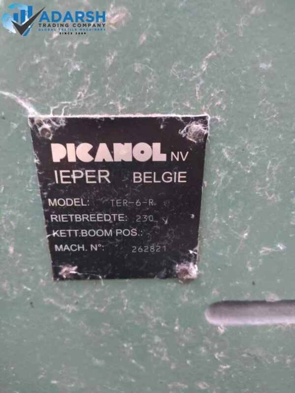 PICANOL TERRY LOOMS,6~COLORS IN 230CM WITH STAUBLI DOBBY 2861. - Image 3